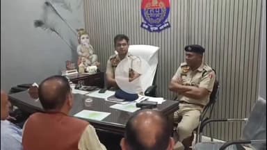 लाडवा: पुलिस अधीक्षक ने लाडवा थाने का किया निरीक्षण, अधिकारियों के साथ मीटिंग कर दिए दिशा निर्देश