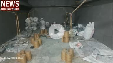 इंदौर के सांवेर में अवैध पटाखा फैक्ट्री पर पुलिस छापा, 4 लाख के पटाखे जब्त