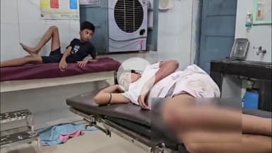 सतना: रीवा रोड पर बस ने साइकिल सवार दो बच्चों को मारी टक्कर, बच्चे गंभीर घायल