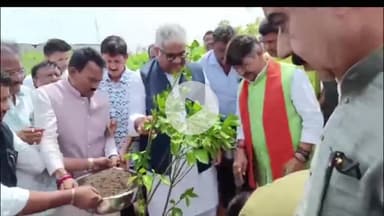 राऊ: केंद्रीय मंत्री भूपेंद्र यादव ने इंदौर में किया पौधारोपण, 'एक बगिया माँ के नाम' अभियान में हुए शामिल