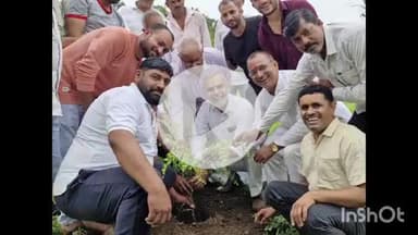 नरसिंहगढ़: एक पेड़ माँ के नाम: अभियान के तहत किया गया पौधारोपण