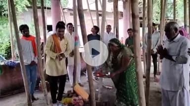 पचोर: उदनखेड़ी में जिला पंचायत सदस्य अनीता भीलाला ने बिजासन मंदिर के पास सामुदायिक भवन का किया भूमिपूजन
