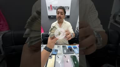 iPhone 14 Pro ₹29000 ❤️🔥 Cheapest iPhone market | Second Hand Mobile #usediphone #iphonereview