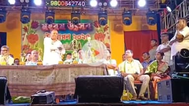 রামনগর ২: মান্দারপুরে মহরম উৎসব উদযাপনের অনুষ্ঠানের আজ শেষ দিনে উপস্থিত ছিলেন রামনগরের বিধায়ক অখিল গিরি