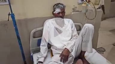 दीगोद: सिमलिया थाना इलाके में नेशनल हाइवे 27 पर मोटरसाइकिल ने बीच सड़क पर बैठे पशु से टकराकर पति-पत्नी को किया घायल