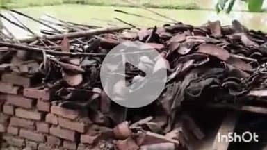 ब्यौहारी: देवलौंद में बारिश से कच्चा मकान गिरा, पुजारी की दबकर मौत