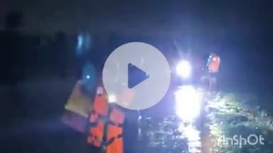 ब्यौहारी: एसडीआरएफ ने ब्यौहारी के सुखा गांव में घर में फंसे लोगों को किया रेस्क्यू