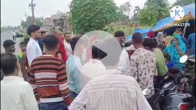 फिरोज़ाबाद: विजयपुरा के समीप हाइवे पर सड़क के किनारे खड़ी महिला को तेज रफ्तार बाइक ने मारी जोरदार टक्कर