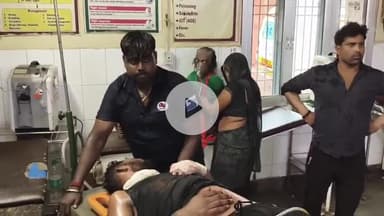 कोल: एयरपोर्ट के निकट मैक्स चालक को टक्कर मारकर अज्ञात वाहन चालक फरार, एम्बुलेंस ने जिला अस्पताल पहुंचाया