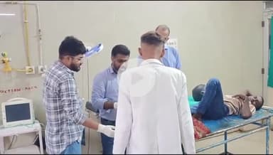 बांसवाड़ा: ओजरीया रोड़ पर डंपर ने बाइक को चपेट में लिया, युवक को पैर पर लगी चोट, एमजी अस्पताल में उपचार जारी