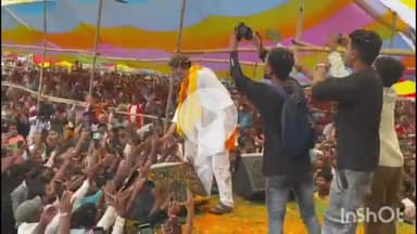 आलमनगर: बिहार बदलाव यात्रा: रविवार को आलमनगर पहुंचे प्रशांत किशोर, सभा को किया संबोधित, उदय सिंह भी थे मौजूद