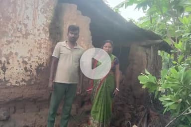 कोलेबिरा: शाहपुर गांव में बारिश से दो घर क्षतिग्रस्त