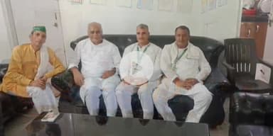 बागपत: BKU प्रधान का प्रतिनिधिमंडल गाजियाबाद पहुंचा, समस्याओं को लेकर समाजसेवी रामवीर सिंह इंजीनियर से मुलाकात की