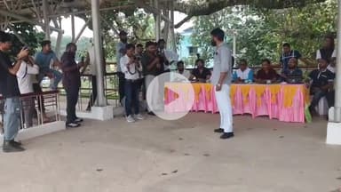 सिमडेगा: अल्बर्ट एक्का स्टेडियम में फिल्म निर्माण के लिए लोक कलाकार संघ द्वारा किया गया ऑडिशन का आयोजन