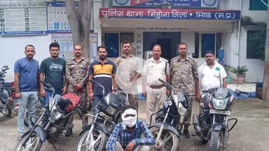 रौन: मिहोना थाना पुलिस ने बाइक चोरी का खुलासा किया, एक आरोपी गिरफ्तार, चोरी की चार बाइक बरामद