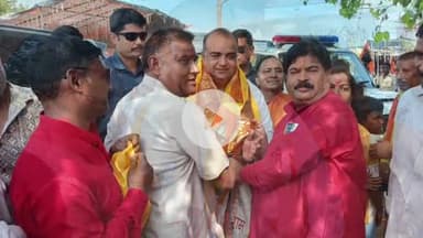 रामपुर: पंजाब नगर स्थित ओम नागेश्वर महादेव मंदिर में सावन के मेले का उद्घाटन विधायक आकाश सक्सेना ने किया