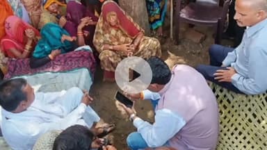 चंदला: ग्राम छटी बम्होरी में शोक: युवा सदस्य के निधन पर राज्यमंत्री दिलीप अहिरवार ने दी सांत्वना और आर्थिक सहायता