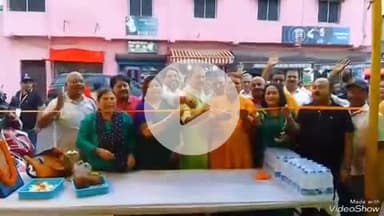 देवघर: जलसार चिल्ड्रेन पार्क के निकट कांवड़ियों की सेवा के लिए स्वदेशी जागरण मंच ने खोला निशुल्क सावन सेवा शिविर