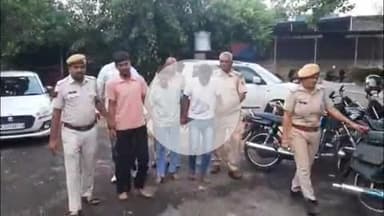 लाडपुरा: किशोरपुरा पुलिस ने सीएडी सर्किल पर युवक पर चाकू और सरिए से जानलेवा हमला करने के 3 आरोपियों को किया गिरफ्तार