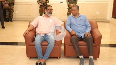 खूंटी: खुंटी सांसद कालीचरण मुंडा ने दिल्ली में मुख्यमंत्री हेमंत सोरेन से मिलकर गुरुजी शिबू सोरेन का हाल जाना