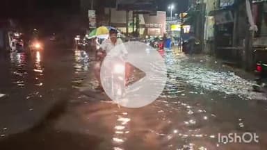 धौलपुर: 1 घंटे की बारिश में नगर परिषद की खुली पोल, शहर में पानी भरने से लोग हुए परेशान