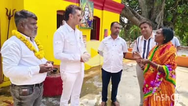 जगदलपुर: महापौर संजय पांडे ने महादेव घाट स्थित शिव मंदिर में सावन सोमवार की तैयारियों का लिया जायजा