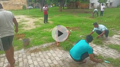 मंझनपुर: स्वच्छता अभियान का नया आयाम, कौशाम्बी जिले के विभिन्न थानों की पुलिस ने चलाया विशेष श्रमदान अभियान