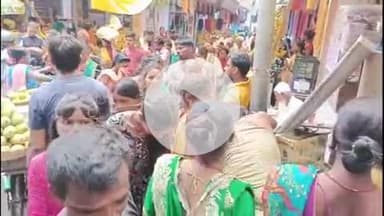 सिलाव: सावन की पहली सोमवारी और नाग पंचमी पर सिलाव बाजार में खरीदारी के लिए उमड़ी भीड़