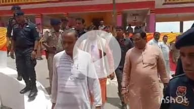 जानसठ: शुक्रताल में स्वामी कल्याण देव महाराज की पुण्यतिथि पर पहुंचे हरियाणा के मुख्यमंत्री नायब सिंह सैनी, फोर्स रही मौजूद