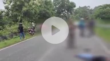 गुमला: गुमला-घाघरा सड़क पर अज्ञात टैंकर ने पनसो निवासी बाइक सवार को कुचला, मौके पर मौत