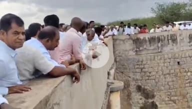 మైదుకూరు: రాజోలి ఆనకట్ట నుంచి కేసీ కాలువకు నీటి విడుదల