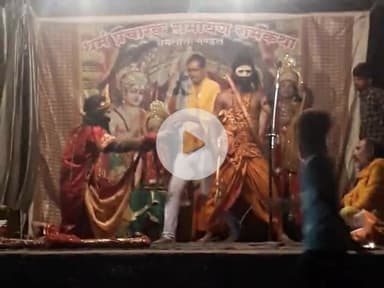 धोबी पारा शंकर घाट चांपा मे राम लीला तीसरा दिन 
#Bhushan shriwas