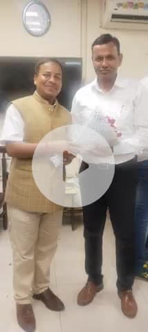 असिस्टेंट कमिश्नर ऑफ़ पुलिसरतन लाल जी के साथ