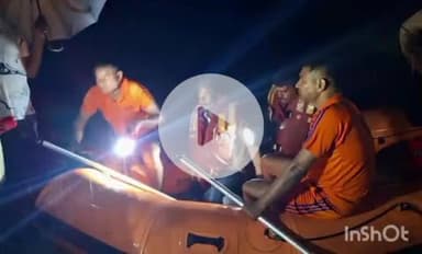 बारां: पार्वती नदी में उफान से सूंडा टापू पर फंसे एक व्यक्ति को एसडीआरएफ की टीम ने सुरक्षित निकाला