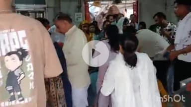 बागपत: श्रावण मास के पहले सोमवार को पुरा महादेव परशुरामेश्वर मंदिर में उमड़ी श्रद्धालुओं की भीड़