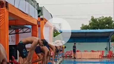 लाडपुरा: श्रीनाथपुरम स्टेडियम में 36वीं राज्यस्तरीय जूनियर तैराकी प्रतियोगिता का आयोजन, 19 जिलों की टीमें ले रही हैं हिस्सा