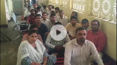 हसनपुर: उत्तर प्रदेश लेखपाल संघ ने हसनपुर तहसील पर किया धरना प्रदर्शन, मुख्यमंत्री के नाम सौंपा ज्ञापन