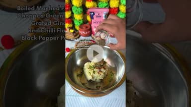 व्रत में बनाएं आसान आलू कटलेट👌 #shravansomvar #vratkakhana #ytshorts