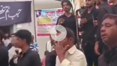 सुल्तानपुर: मोहर्रम पर कर्बला के शहीदों को श्रद्धांजलि, सुल्तानपुर में 7 अंजुमनों के साथ निकला जुलूस, मजलिस में उमड़े श्रद्धालु