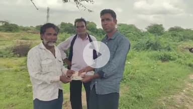 निवाई: शहर के टोंक रोड पर ईमानदार ई-रिक्शा चालक ने ₹21,610 की थैली मालिक को की सुपुर्द