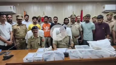 अमरोहा: अमरोहा के एसपी ने अवैध शस्त्र फैक्ट्री का किया भंडाफोड़, तस्कर और फैक्ट्री चलाने वाले 7 लोग गिरफ्तार