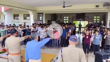 सीतामऊ: नवोदय लदुना में नशा मुक्ति अभियान, एसडीओपी और थाना प्रभारी ने विद्यार्थियों को दिलाई शपथ