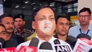 पटना ग्रामीण: पटना एयरपोर्ट पर केंद्रीय मंत्री नित्यानंद राय ने कहा- 1990-2005 तक जंगलराज था, अब विकास दिख रहा है