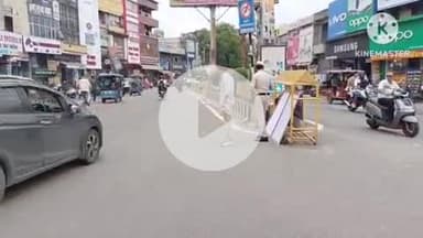 भिवानी: भिवानी में ट्रैफिक पुलिस का विशेष अभियान, लोगों को नियमों के प्रति किया जागरूक