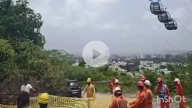 बड़गांव: उदयपुर में नीमज माता रोप-वे पर बड़ी मॉक ड्रिल: फंसे पर्यटकों का लाइव रेस्क्यू ऑपरेशन