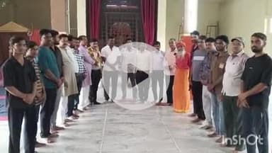 बारां: बारां में शहीद रामचंद्र विद्यार्थी की पुण्यतिथि 14 अगस्त को मनाने के लिए काठिया बाबा आश्रम पर हुई बैठक