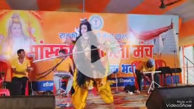 देवघर: देवघर मेला क्षेत्र में सांस्कृतिक कार्यक्रमों से श्रद्धालुओं की थकान को भक्तिमय मनोरंजन से किया जा रहा है दूर