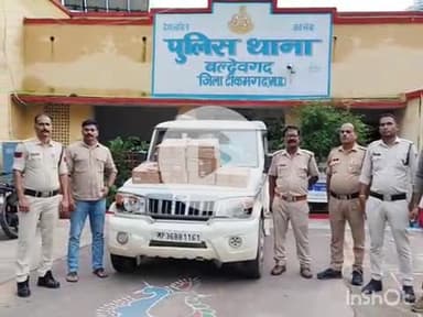 बल्देवगढ़: बल्देवगढ़ पुलिस ने अवैध शराब से भरी बोलेरो को किया ज़ब्त, आरोपी पर मामला दर्ज