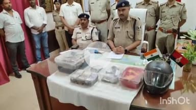 बेगूसराय: बाघा में गोली मारकर हत्या मामले में पुलिस ने 3 अपराधियों को किया गिरफ्तार, SP ने की प्रेस वार्ता