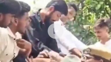 बड़गांव: छात्रसंघ चुनाव करवाने की मांग को लेकर छात्रों ने कलेक्ट्रेट पर किया प्रदर्शन, पुलिस ने रोका, सांसद ने बात की